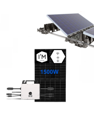 Kit solare 1500W - I'M SOLAR - Installazione a terra