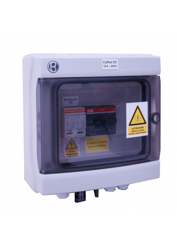 Coffret électrique DC 30A sous 600V DC Coffret électrique DC 30A sous 600V DC